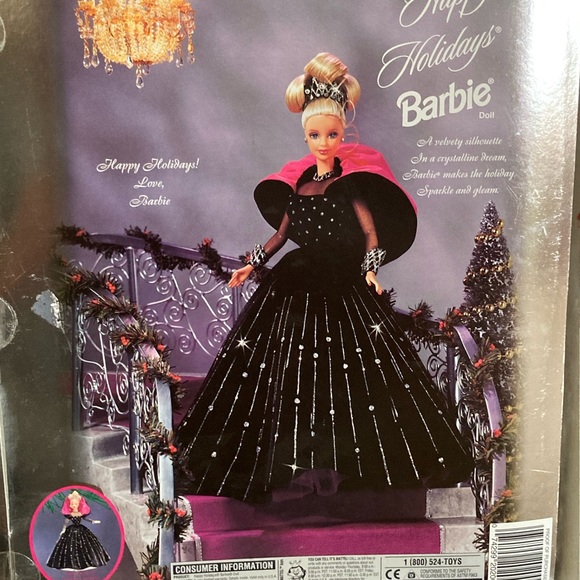1998 Barbie Holiday Collection RARE Error misprint - Picture 2 of 2